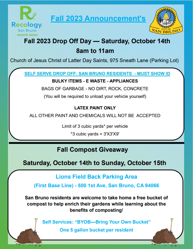 Recology Clean Up and Compost Give Away