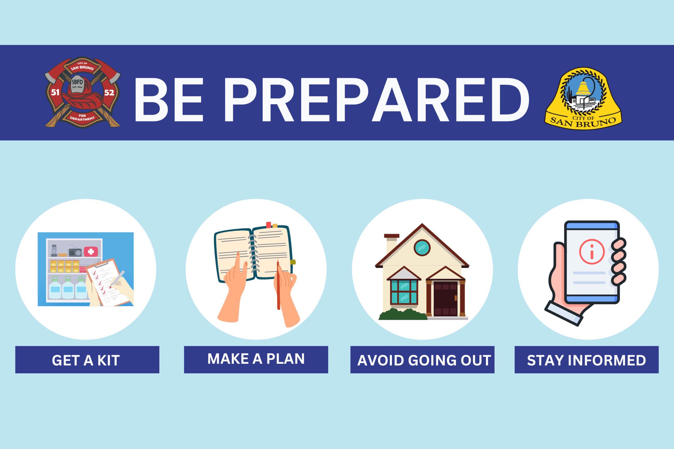 Stay Prepared! (16 x 9 in) (2)