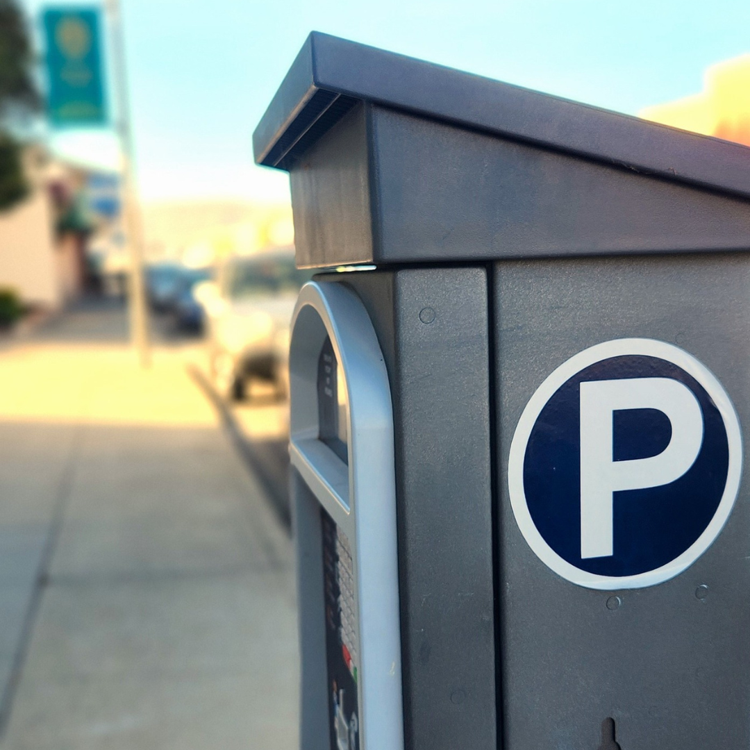 Image of parking kiosk