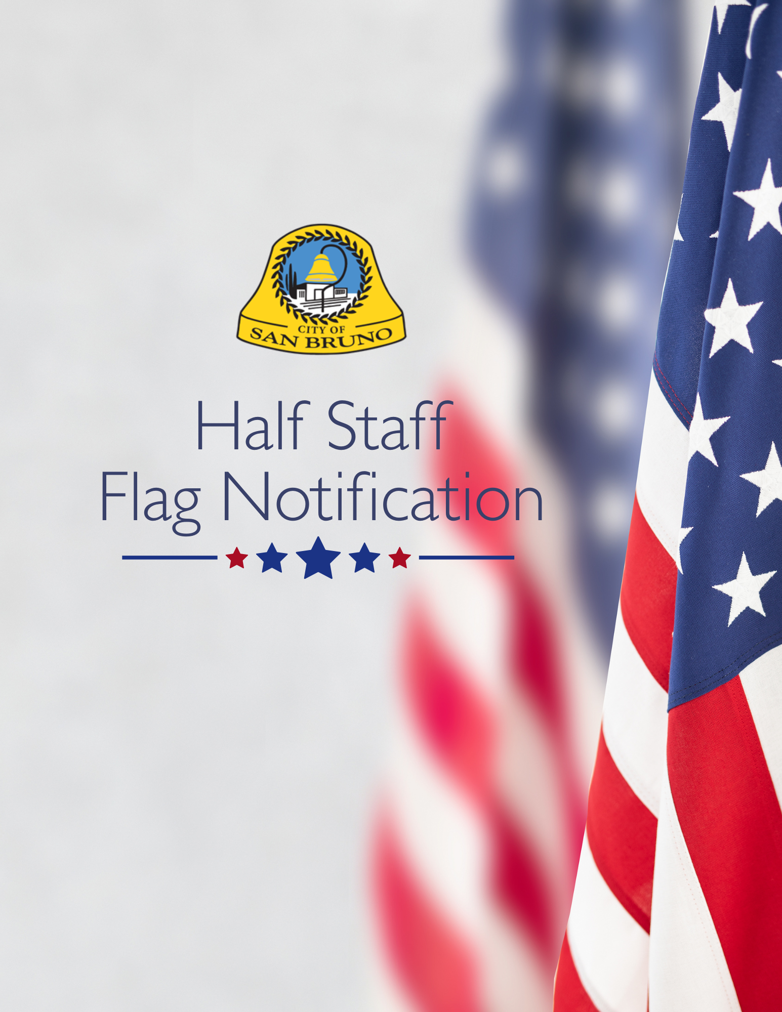 Half Staff Flag Notification (8.5 x 11 in) (5)
