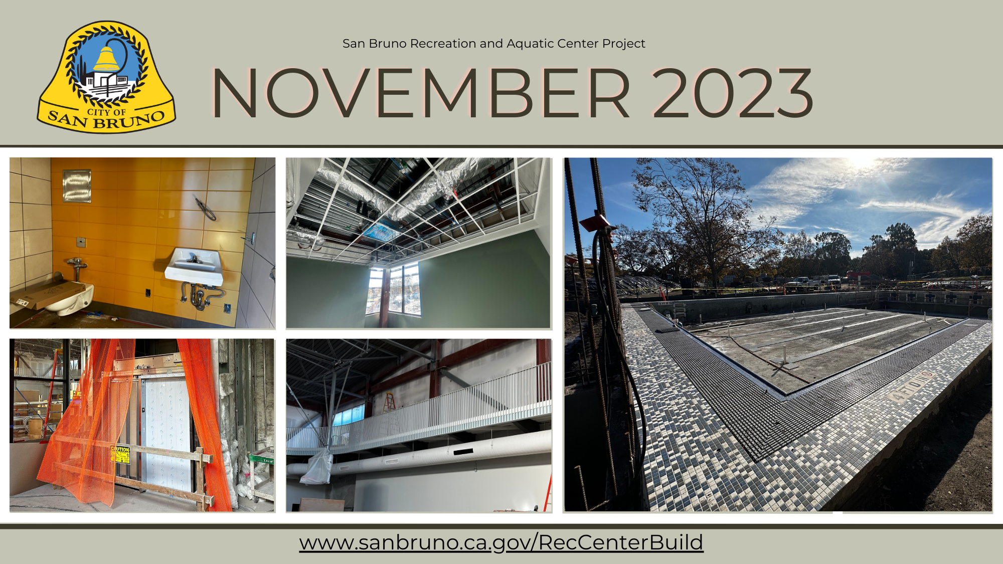 Image of construction site at Recreation and Aquatic Center Project #1